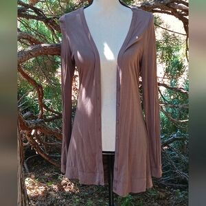 Long-sleeved, Button-up Tunic